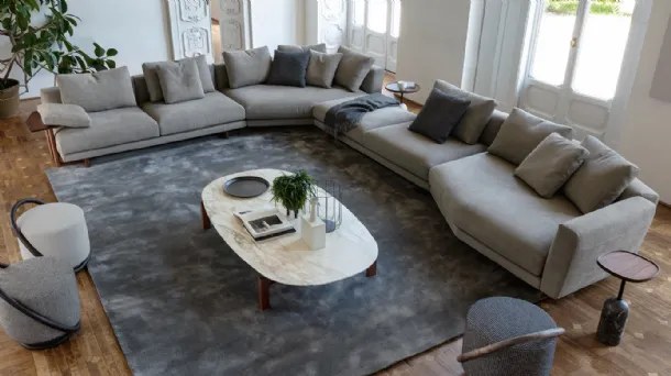 Abacus Corner Sofa by Porada
