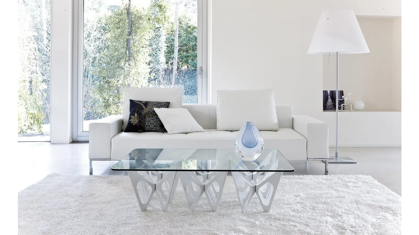 Alfa linear sofa by Zanotta