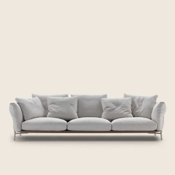 Ambroeus fabric sofa by Flexform