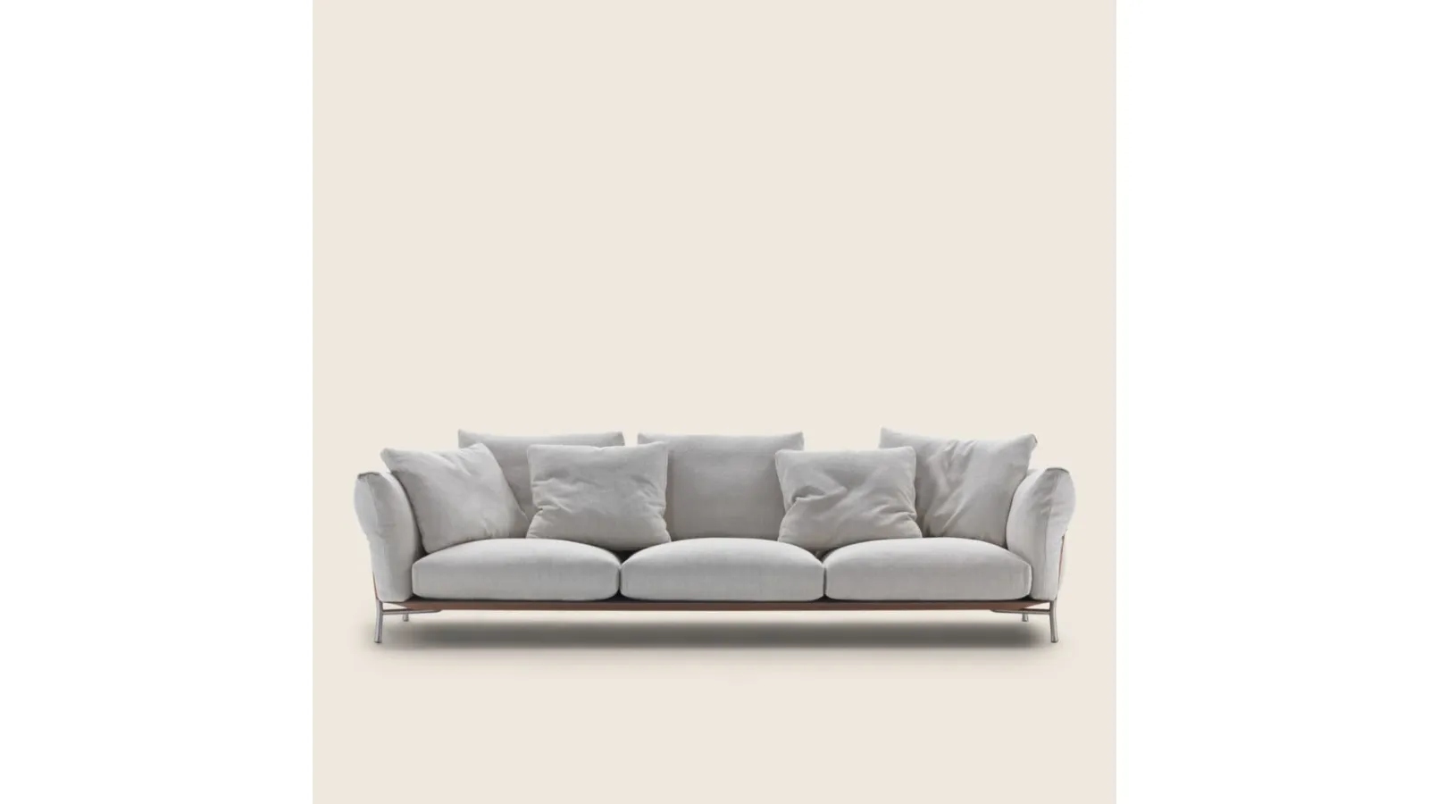 Ambroeus fabric sofa by Flexform