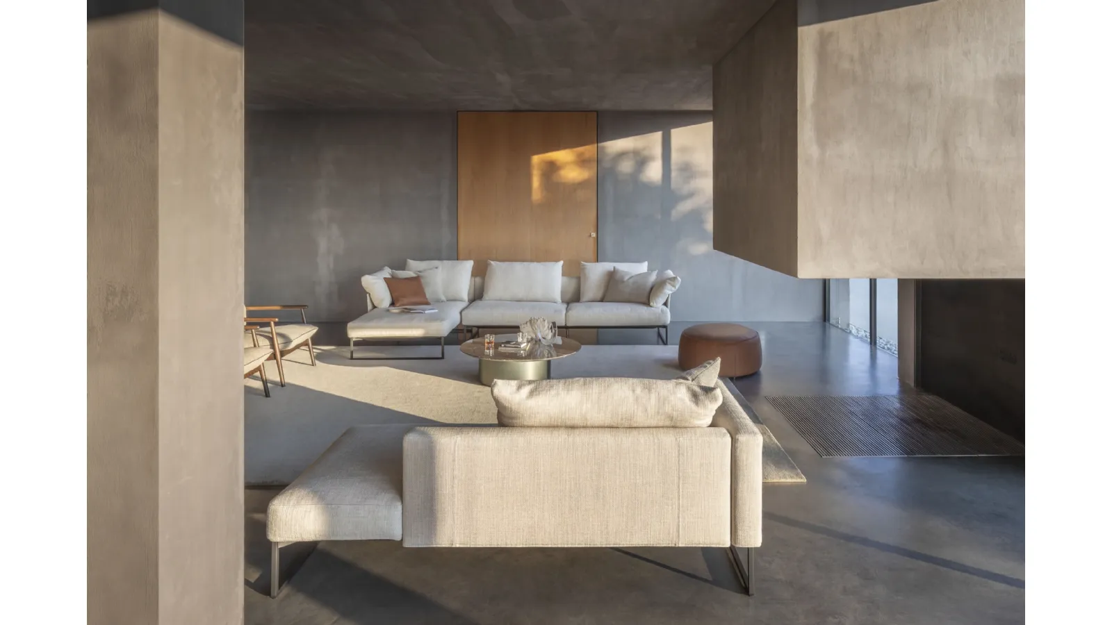 Arlon fabric sofa by Desirèe