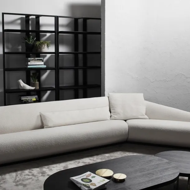 Design corner sofa Bolid by Vibieffe