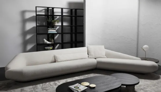 Design corner sofa Bolid by Vibieffe