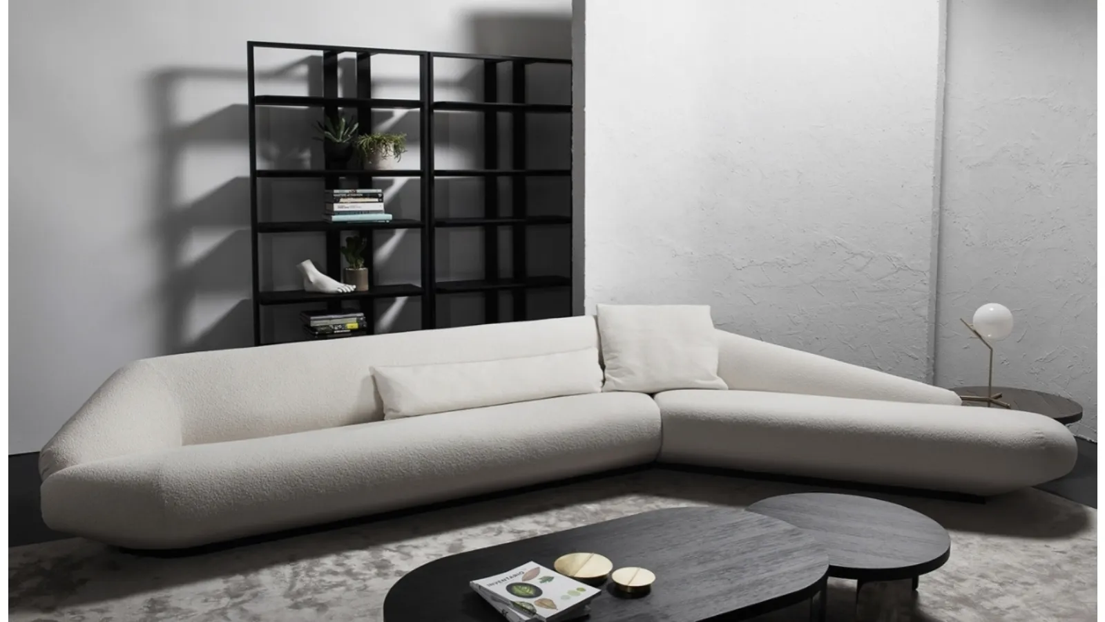 Design corner sofa Bolid by Vibieffe
