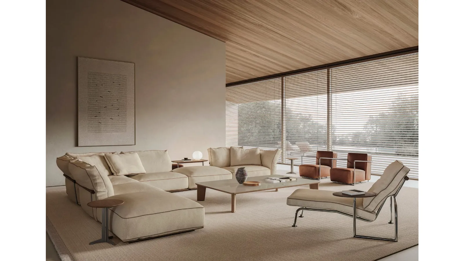 Camelot Corner Sofa by Flexform