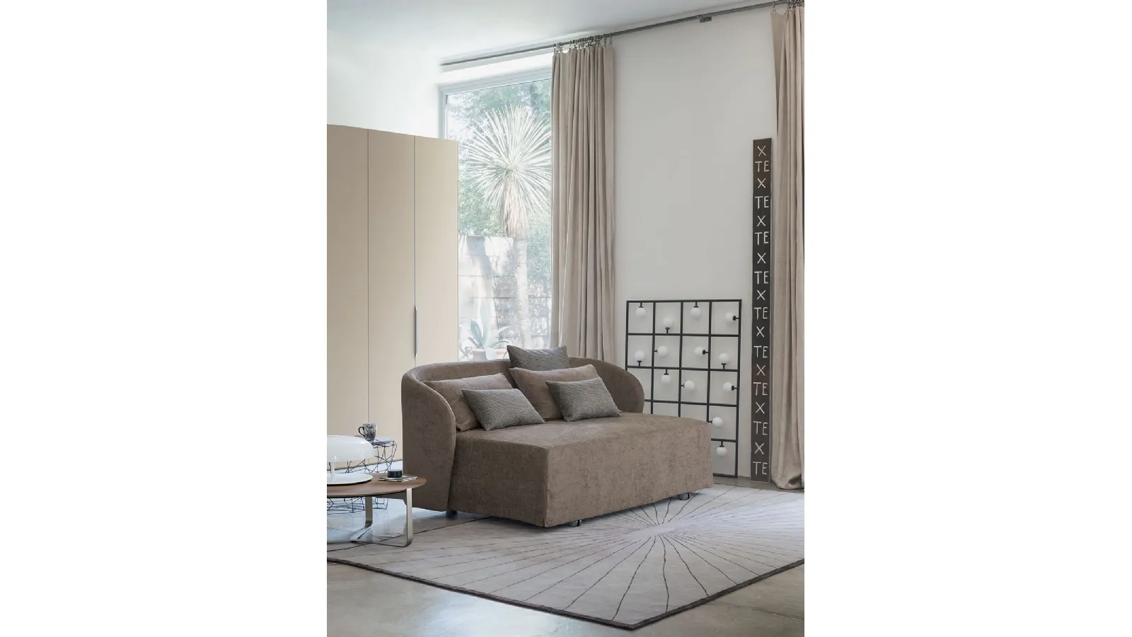 Céline Fabric Sofa Bed by Flou