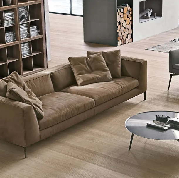 Alivar Cloud leather linear sofa