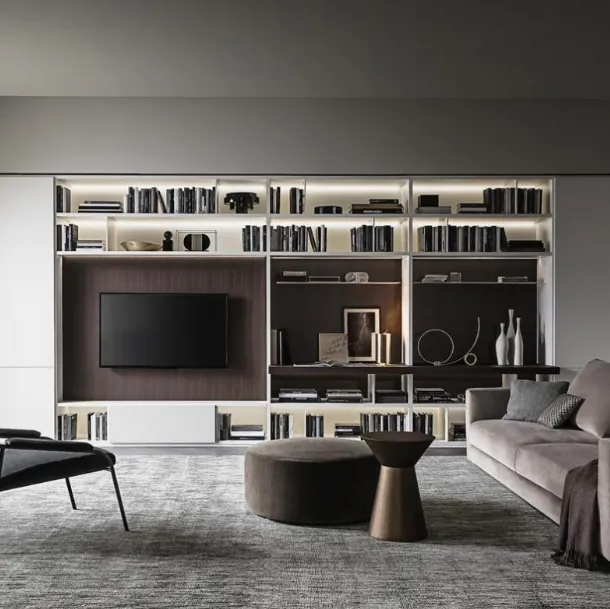 Evans linear sofa in Giellesse fabric