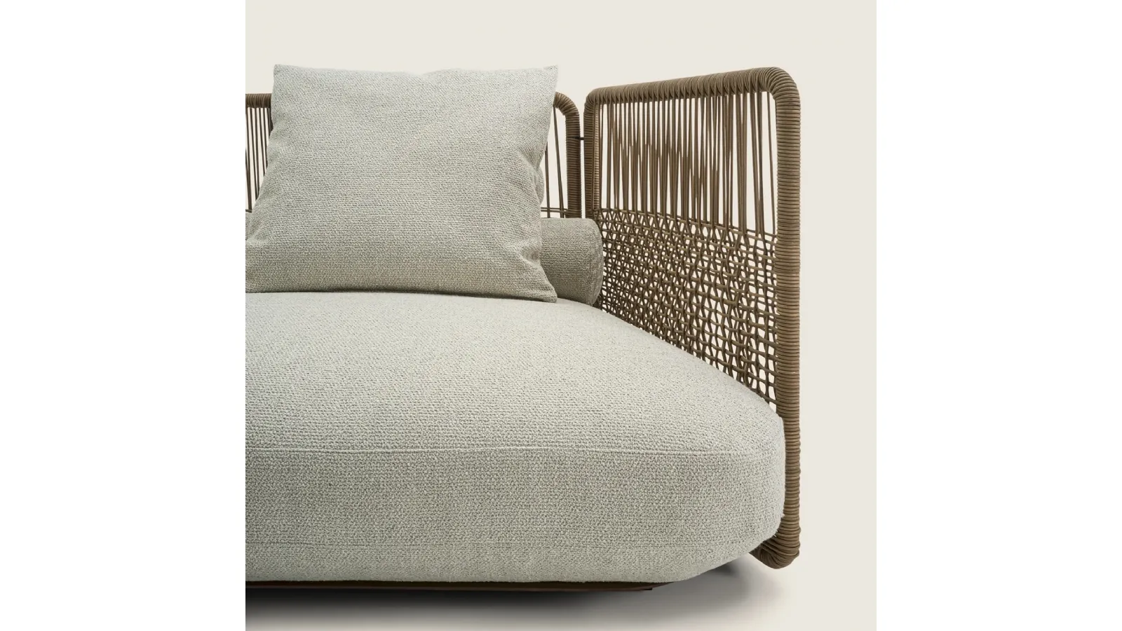 Everett fabric linear sofa by Flexform