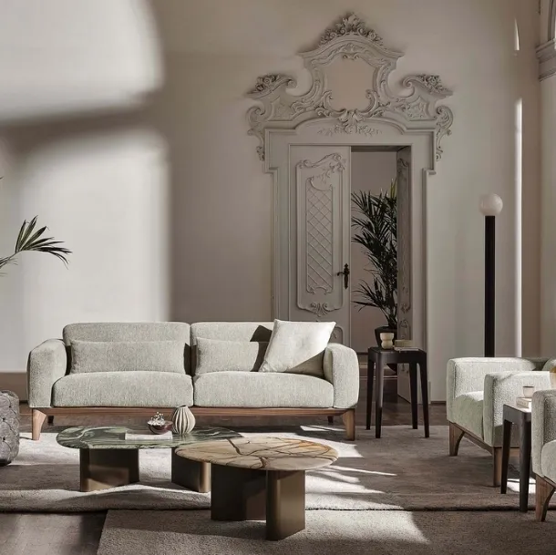 Fellow linear sofa by Porada