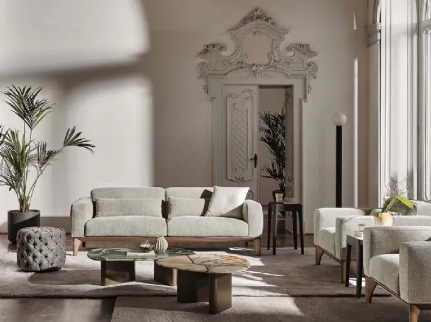 Fellow linear sofa by Porada
