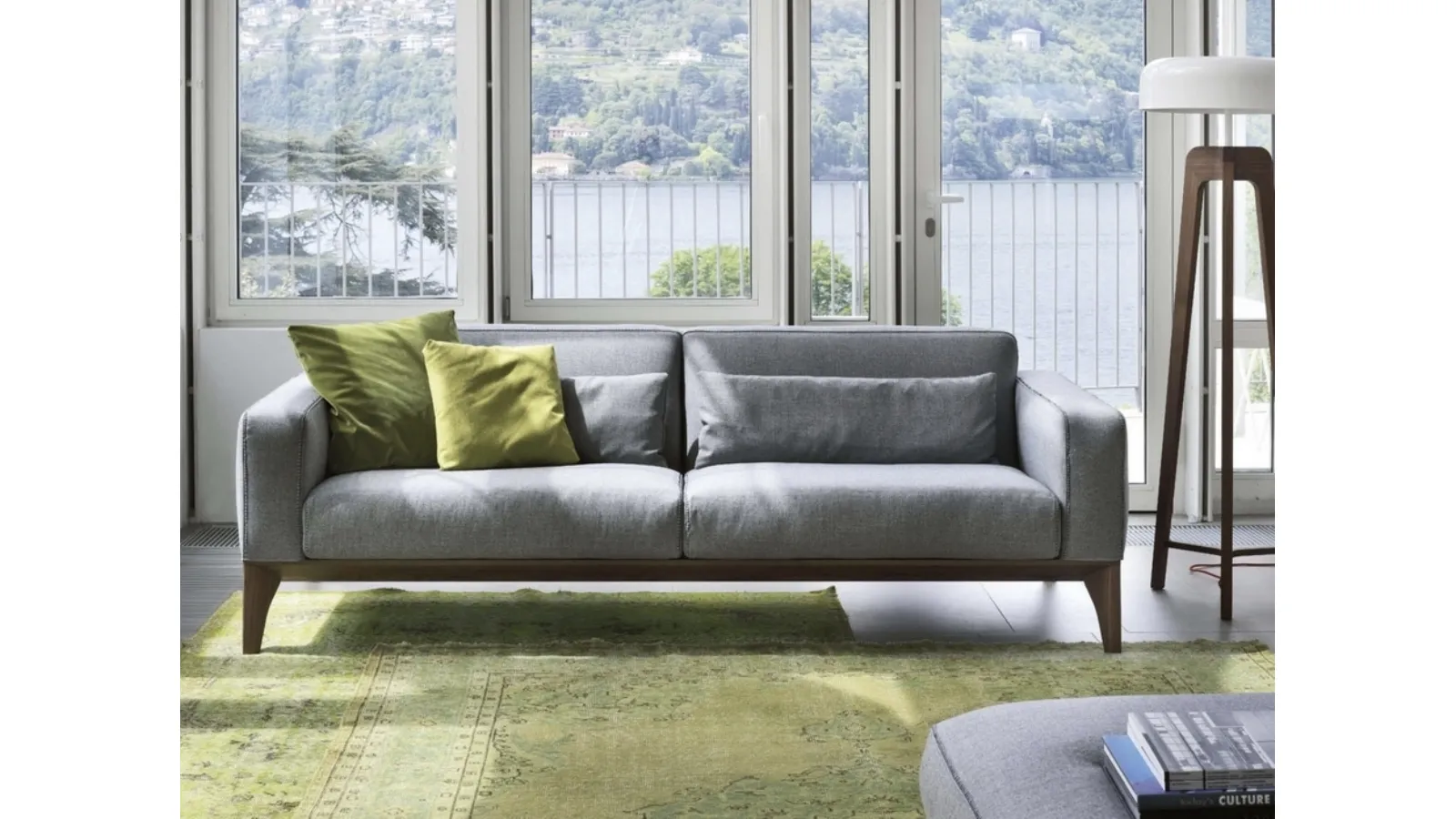 Fellow linear sofa by Porada