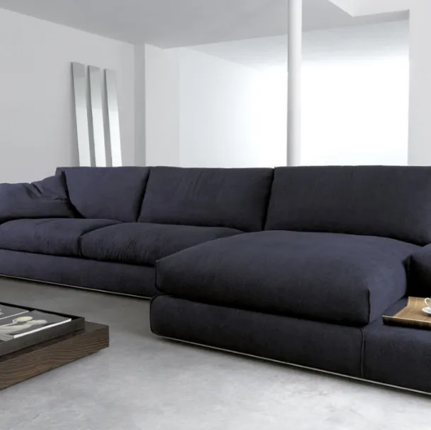 Fly sofa with chaise longue by Vibieffe