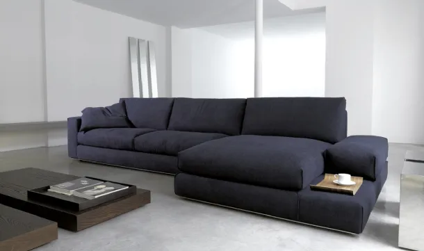 Fly sofa with chaise longue by Vibieffe