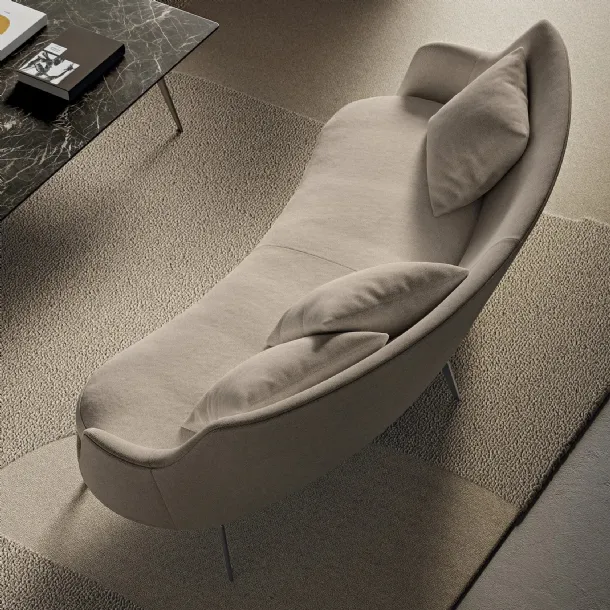 Flexform Shell Linear Sofa