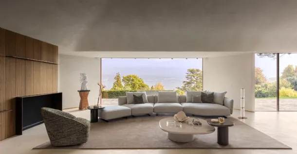 Homan upholstered sofa by Desirée