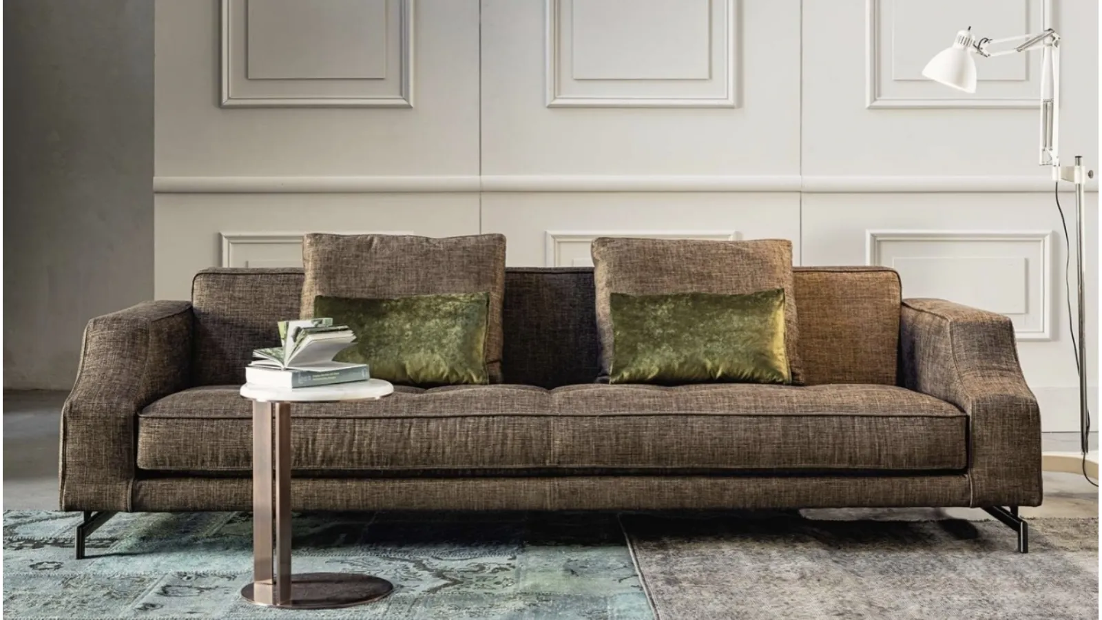 Identity linear sofa by Vibieffe
