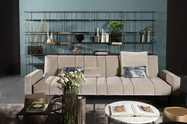 Italo linear sofa by Vibieffe