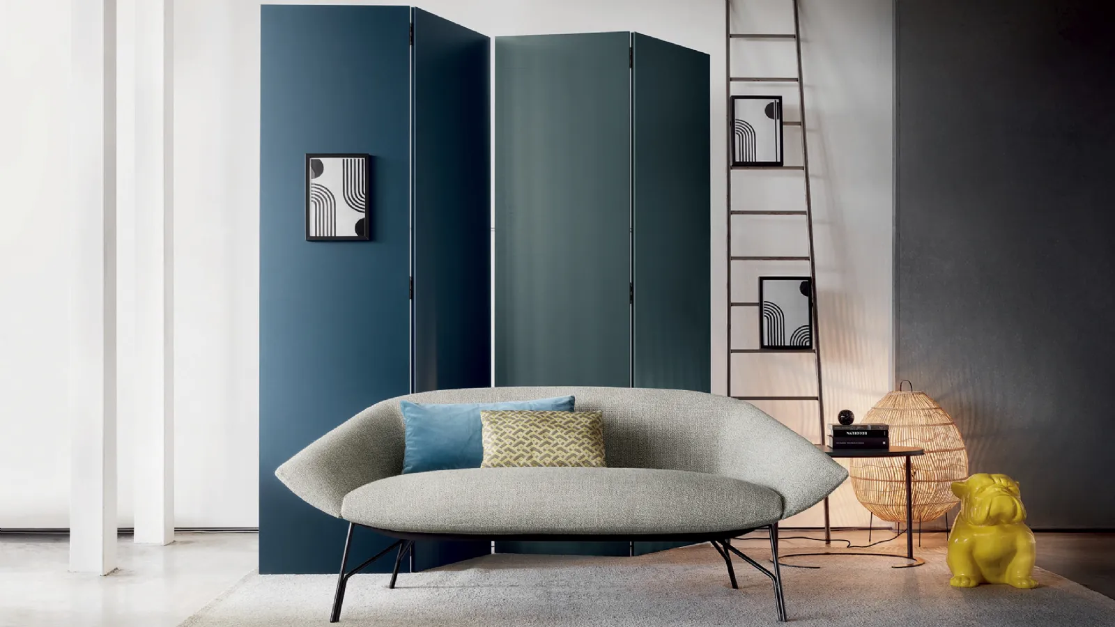Lennox linear sofa by Lema