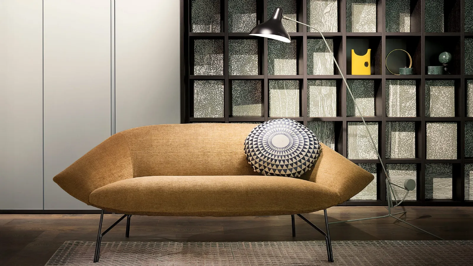 Lennox linear sofa by Lema