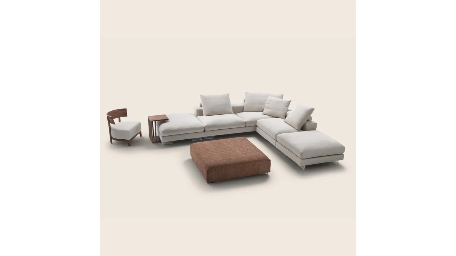 Flexform Lightpiece corner sofa