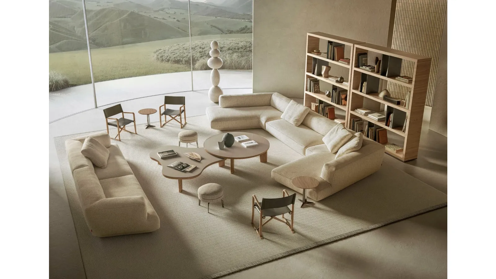 Flexform Loungescape corner sofa