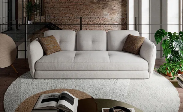Michael linear sofa by Cattelan Italia