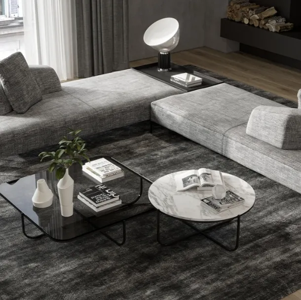 Modern Air Corner Sofa by Vibieffe