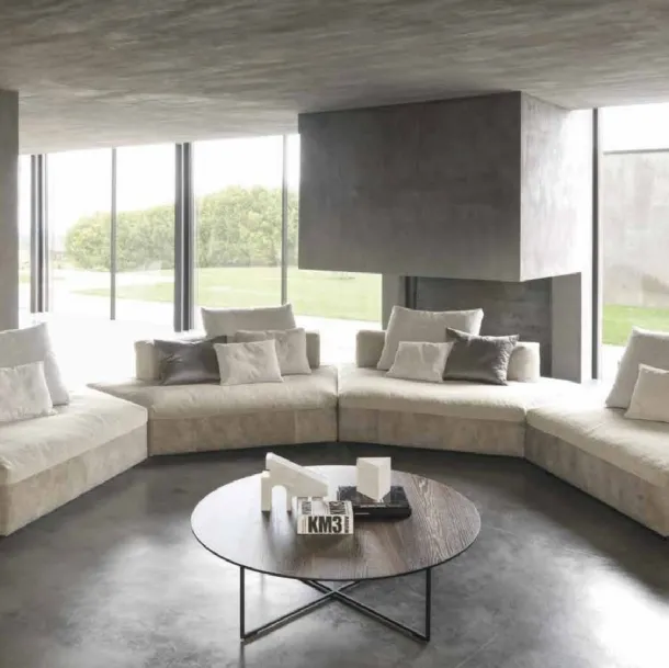 Monopoli modular and configurable sofa by Desirèe