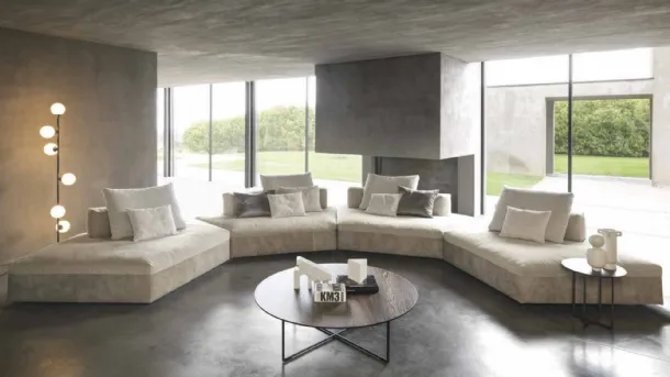 Monopoli modular and configurable sofa by Desirèe