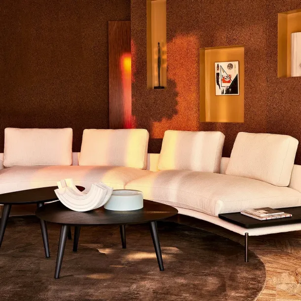 Noah semicircular sofa by Zanotta
