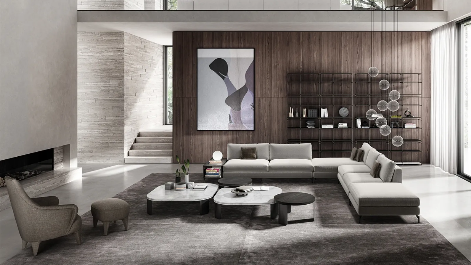 Vibieffe Nordic Corner Sofa