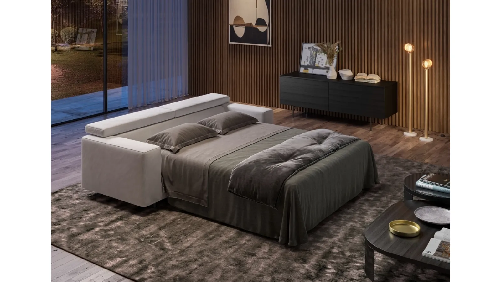 Open Sofa Bed by Vibieffe