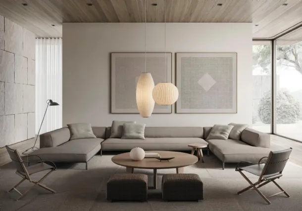 Perry Up Corner Sofa by Flexform