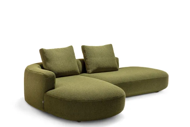 Sofa with chaise lounge Pianoalto+ / Pianoalto+ 96 by Zanotta