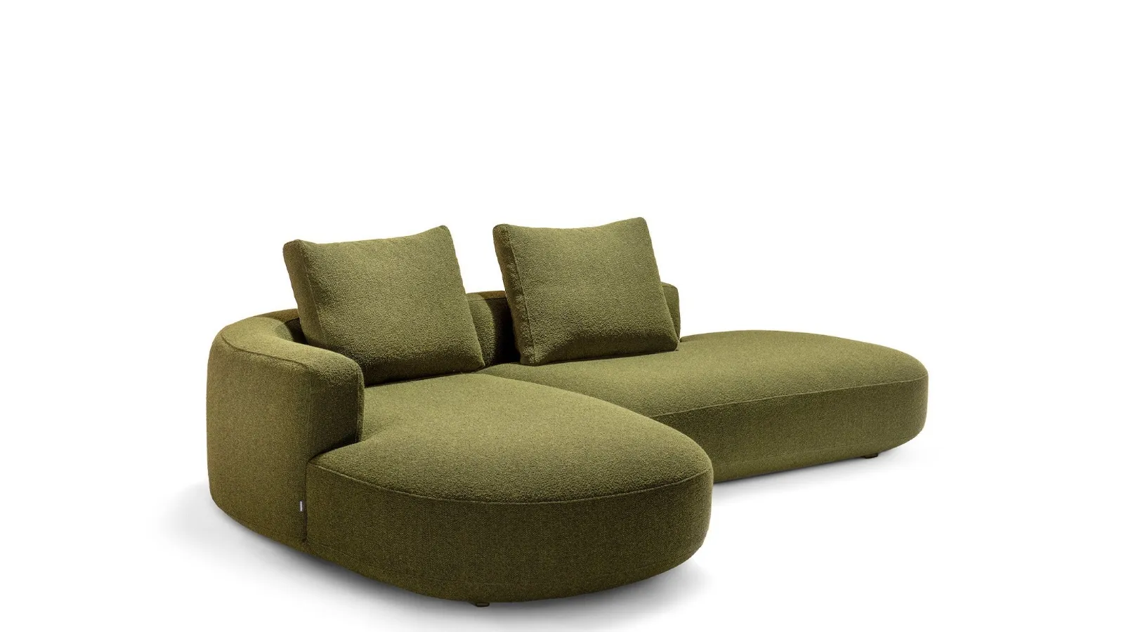 Sofa with chaise lounge Pianoalto+ / Pianoalto+ 96 by Zanotta