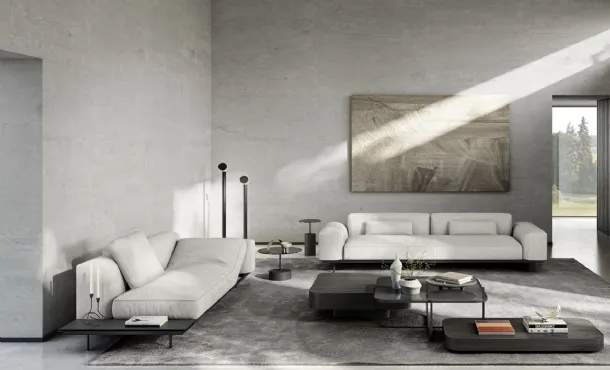 Sit Up linear sofa by Vibieffe