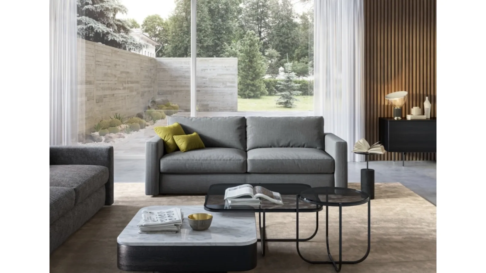 Sofa Bed Squadroletto by Vibieffe