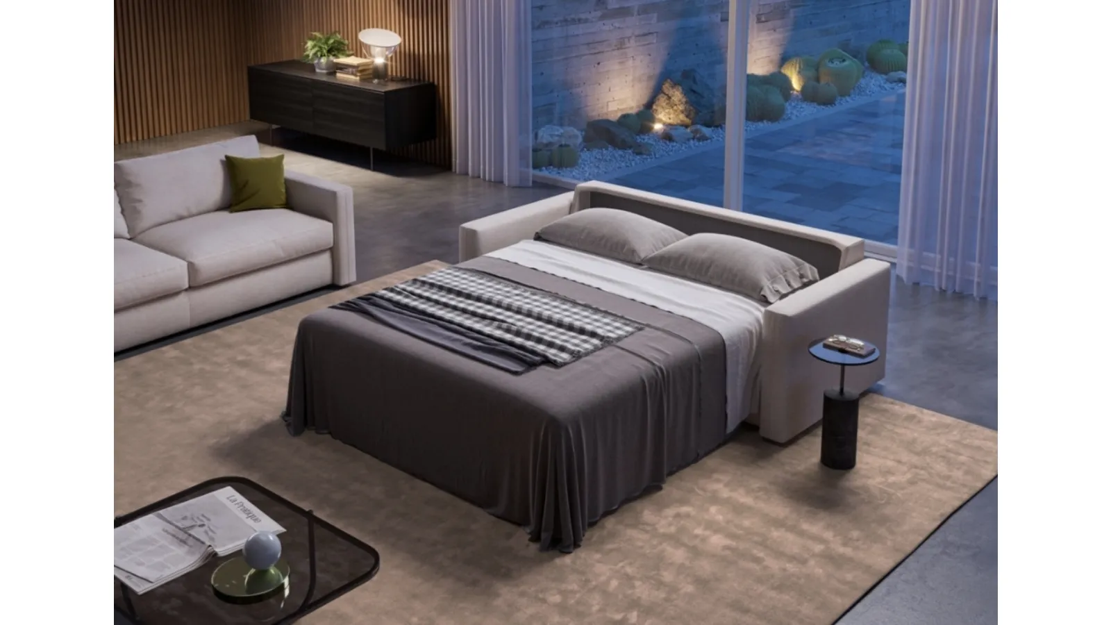 Sofa Bed Squadroletto by Vibieffe