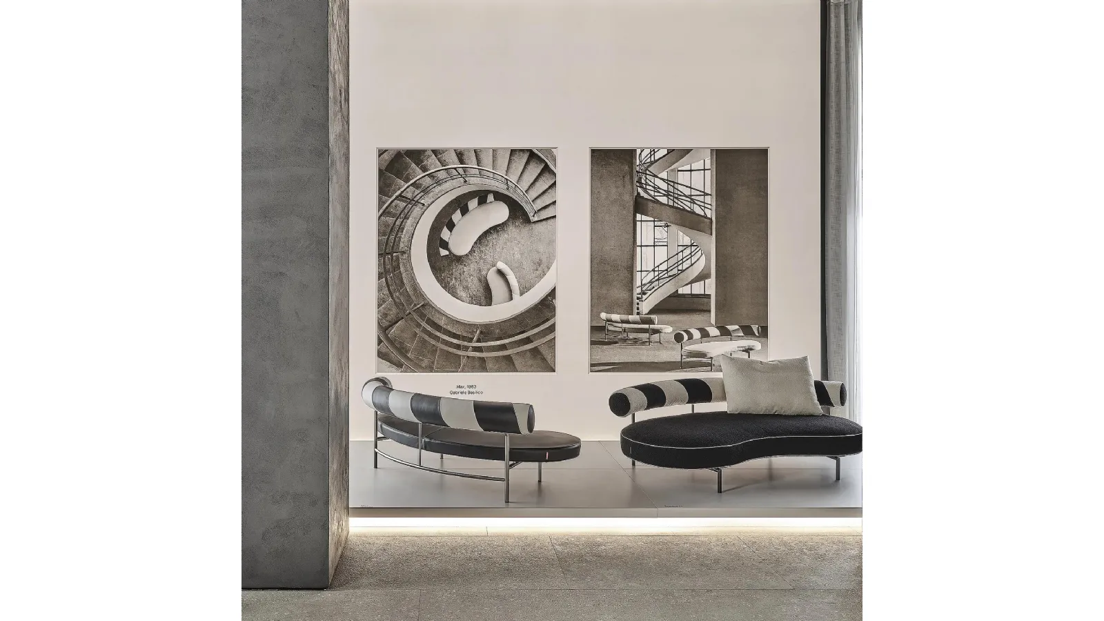Supermax linear sofa by Flexform