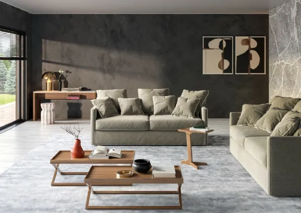 Tangram Sofa Bed by Vibieffe