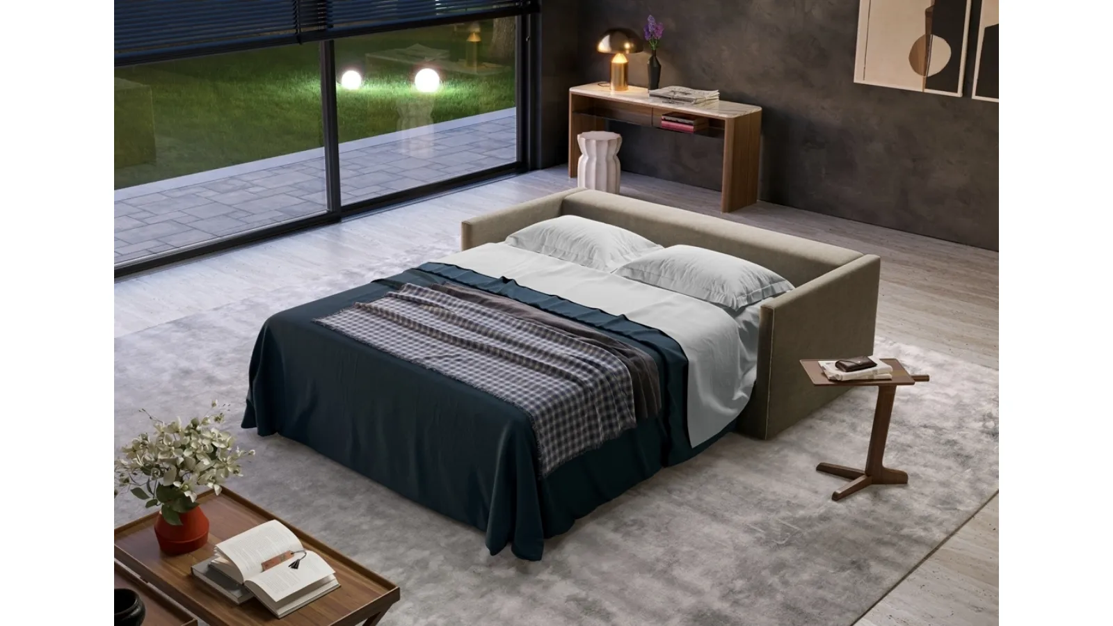 Tangram Sofa Bed by Vibieffe