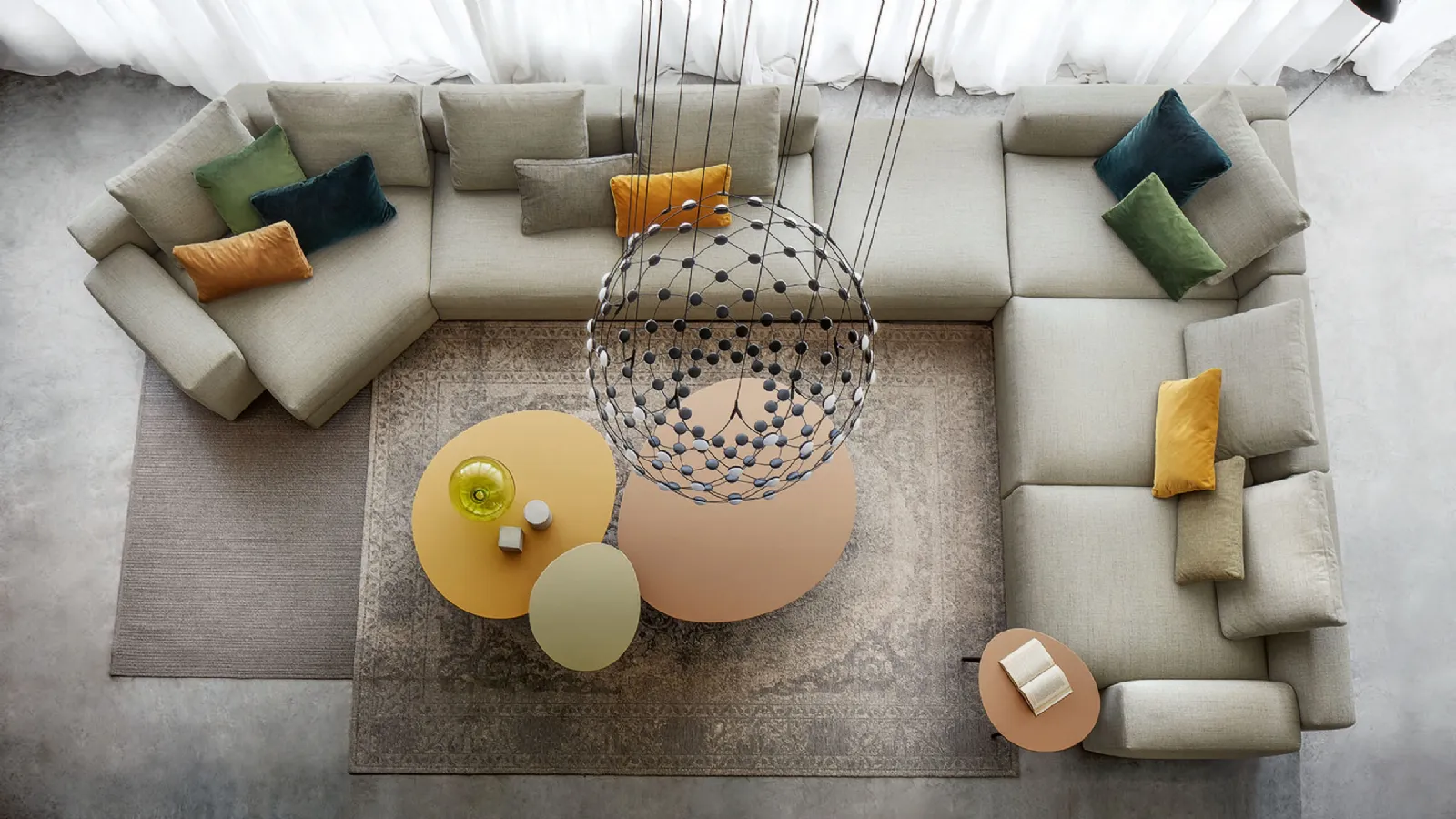 Venise corner sofa by Lema