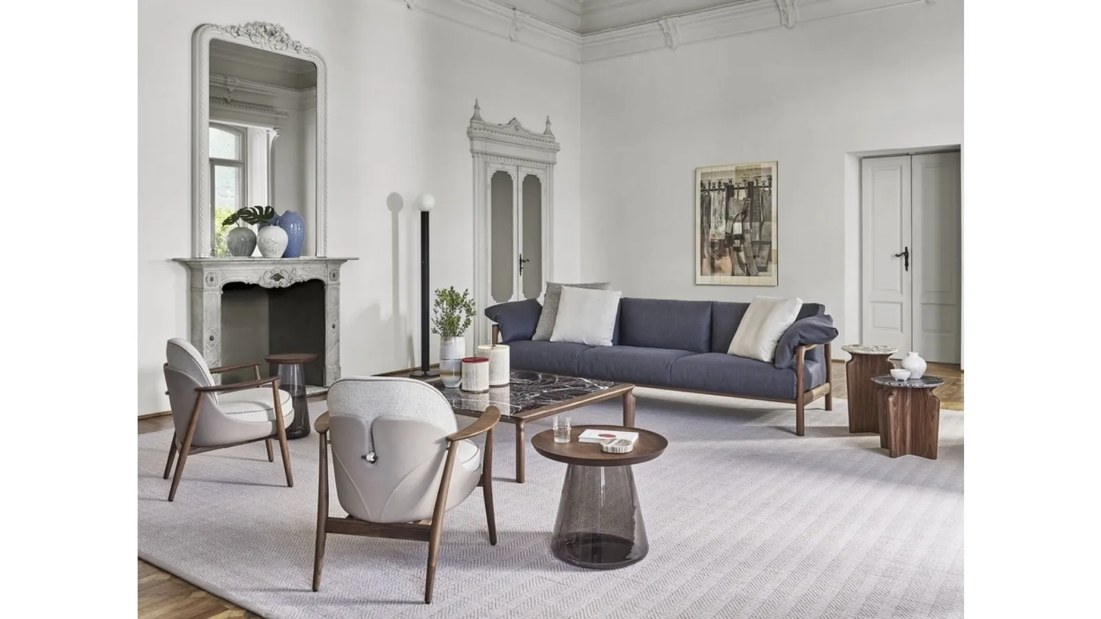 Vera linear sofa by Porada