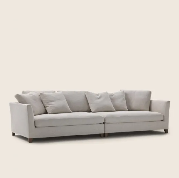 Victor Large linear sofa by Flexform