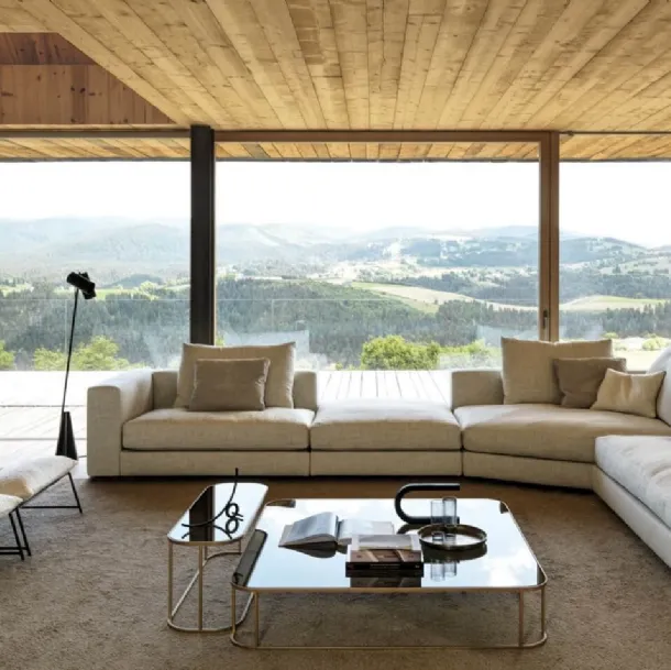 Von fabric corner sofa by Desirèe