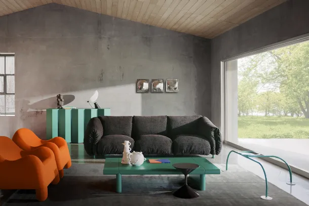 Za:Za Max Living Room by Zanotta