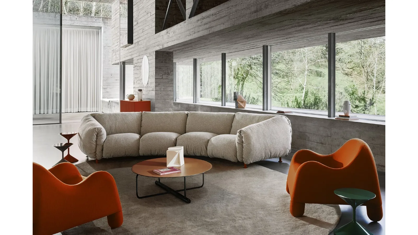 Za:Za Max Living Room by Zanotta
