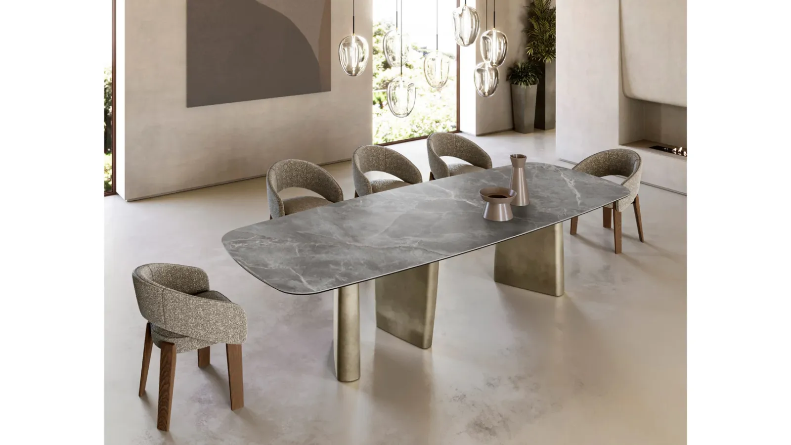Albert Table with Eforma ceramic top