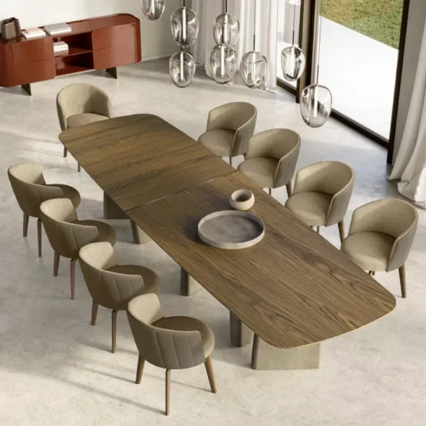 Albert XL Table with Eforma wood top